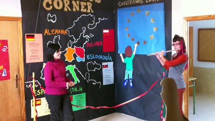 Inauguración del " Comenius Corner".