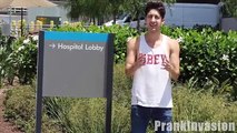 Kissing Prank  A guy kissing hot doctors in the hospital