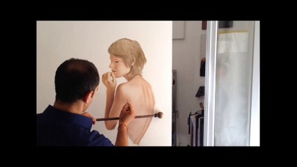 OIL PAINTING DEMO-REKOUANE ART