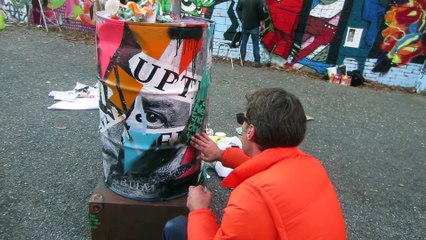 L'artiste et son oeuvre avec Joachim Romain, 31 octobre 2015 St-Ouen