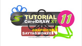 Learn Corel Draw X7 in Urdu & Hindi Basic+advance Lesson 11| Attrect Tool