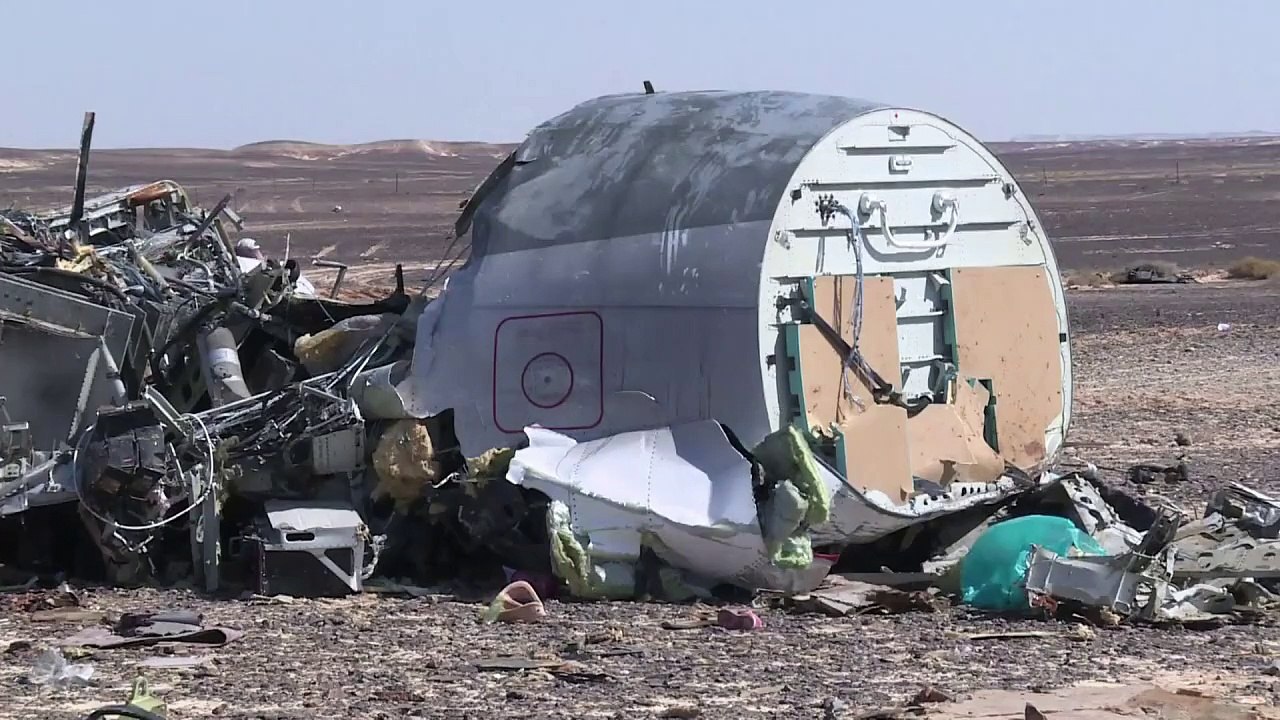 Metrojet-Maschine brach in der Luft auseinander