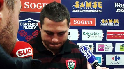 Réaction de Guilhem Guirado après FCG-RCT (33-29)