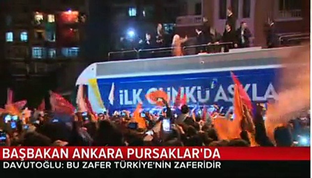 Başbakan Ankara Pursaklar'da - Bu Zafer Türkiye'nin zaferidir.