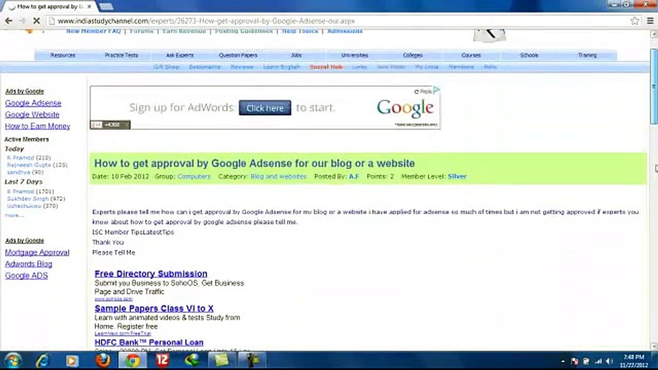 Adsense approval trick 2013 free _ By Pakistani Dramas