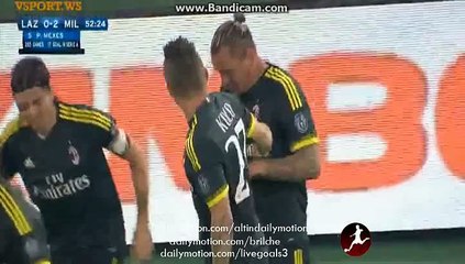 Phillippe Mexes Fantastic Goal - Lazio 0-2 Milan - 01.11.2015