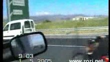 Une mobylette à 140km/h en turquie