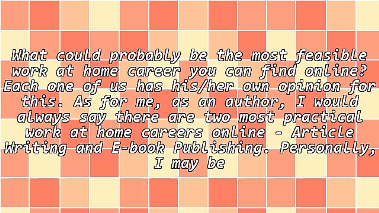 Two Ways to Work at Home and Earn More