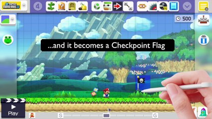 Super Mario Maker - Checkpoint!