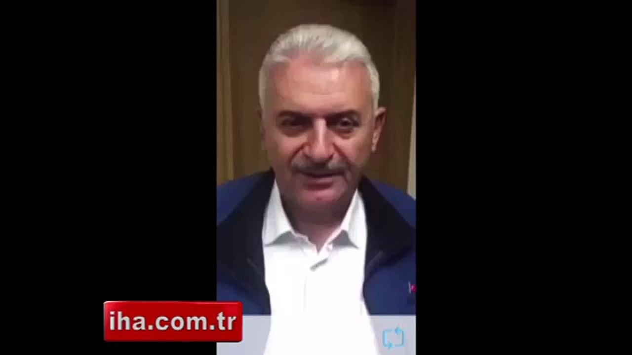Binali Yıldırım'dan sosyal medyayı sallayan video