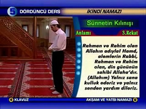 İkindi Namazının Kılınışı , Videolu ve sesli Dinle Öğren izle