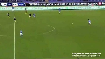 0-3 Carlos Bacca Fantastic Counter-Attack Goal - Lazio v. Milan 01.11.2015 HD