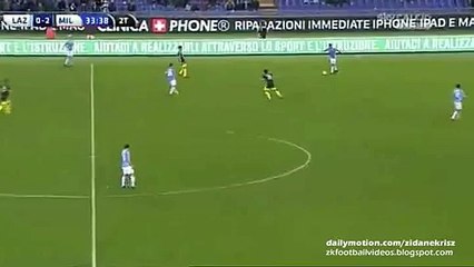 Carlos Bacca 0:3 | Lazio v. Milan 01.11.2015 HD