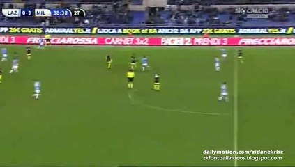 Ricardo Kishna 1:3 | Lazio v. Milan 01.11.2015 HD