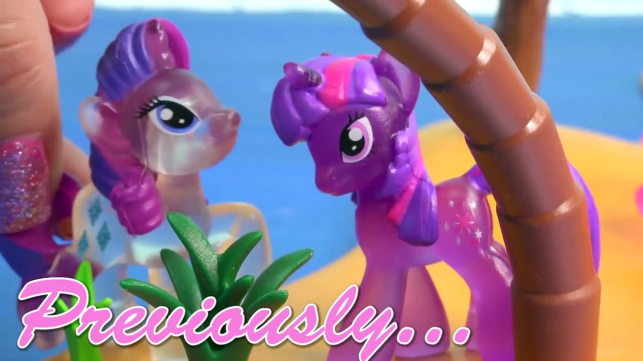 Shopkins MLP Airplane Airport Boat Crash My Little Pony 21 Twilight Pinkie Pie Series Vide