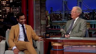 Aziz Ansari Blames Rupert Murdoch For Everything David Letterman