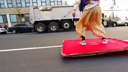 Aladdin on a Magic Carpet in NYC