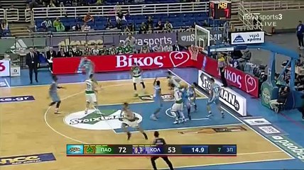 Το εντυπωσιακό κάρφωμα του Χαραλαμπόπουλου