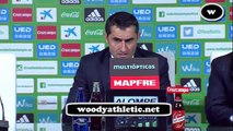Valverde tras Betis Athletic 1-11-2015 woodyathletic.net