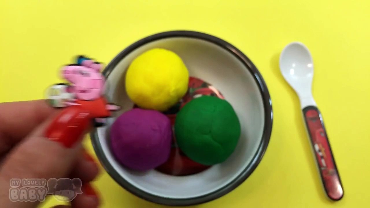 Disney Frozen Hello Kitty Play Doh Ice Cream Surprise Balls プラスティシーン