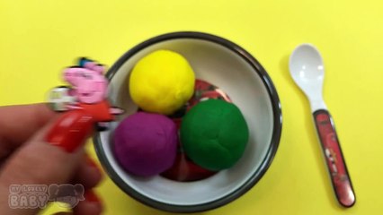 Disney Frozen Hello Kitty Play Doh Ice Cream Surprise Balls プラスティシーン