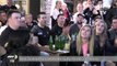 New Zealand fans celebrate rugby World Cup win