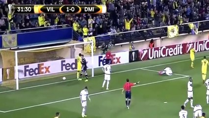 ВИЛЬЯРРЕАЛ - ДИНАМО МИНСК 4 - 0 Обзор матча 22.10.2015