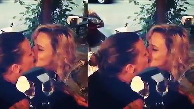 Cute Lesbian couples, feminin gay girls kissing