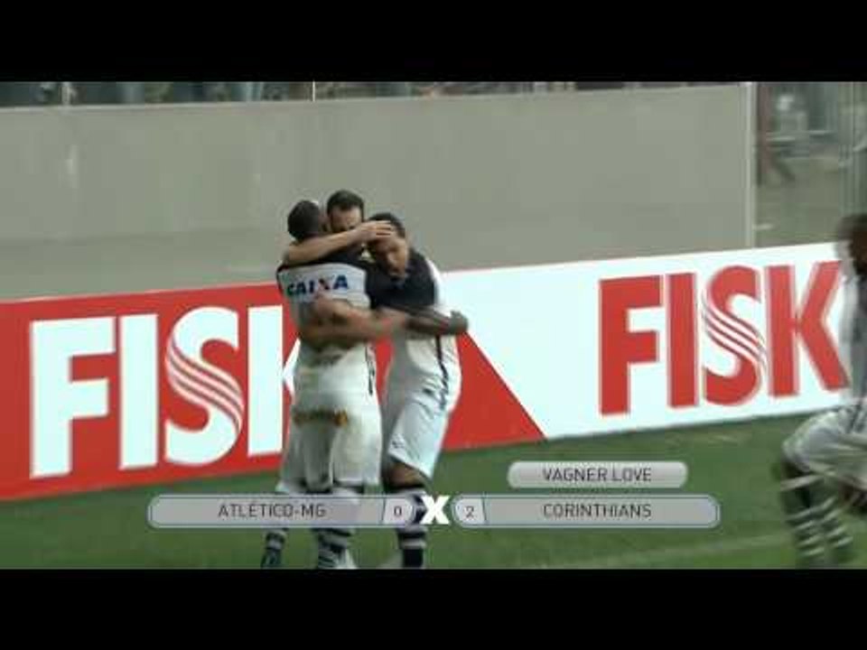 Gols - Brasileirão: Atlético-MG 0 x 3 Corinthians