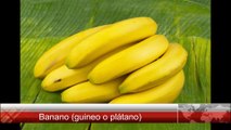 Banano, plátano o Guineo
