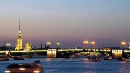 Du lịch Nga - Xem mở cầu trên sông Neva tại lễ hội đêm trắng