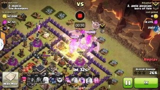 Clash of Clans 3 Stars War Attack Th9