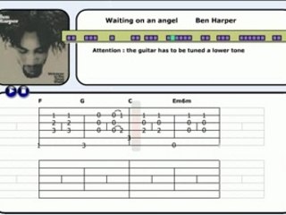 Apprends la guitare avec Waiting angel