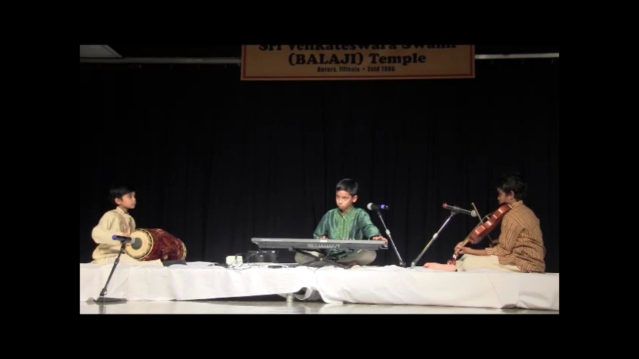 SRI VENKATESWARASWAMI TEMPLE: ALL COMPOSERS: FEATURED PERFORMANCE: SARVAGH SHRIANANDH: SAROJADALANETRI