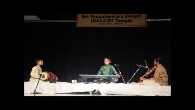 SRI VENKATESWARASWAMI TEMPLE: ALL COMPOSERS: FEATURED PERFORMER: SARVAGH SHRIANANDH: GOPALAM