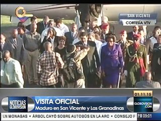 Video herunterladen: Maduro arriba a San Vicente y las Granadinas para impulsar alianzas