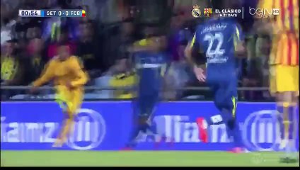 Getafe 0 – 2 Barcelona (La Liga) Highlights October 31,2015