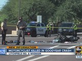 Motorcyclist killed in Goodyear crash identified