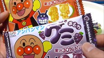 アンパンマングミ　グレープ味とりんご味 Anpanman Gummy candy