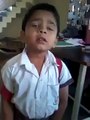 Liston a 5 year child answer when his teacher asking him about why he is coming late to school