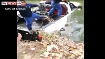 Man Rescued From Sinking Truck