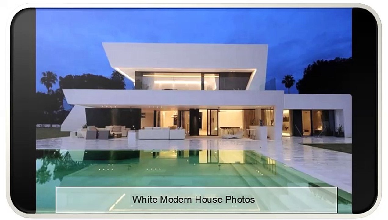 White Modern House Photos