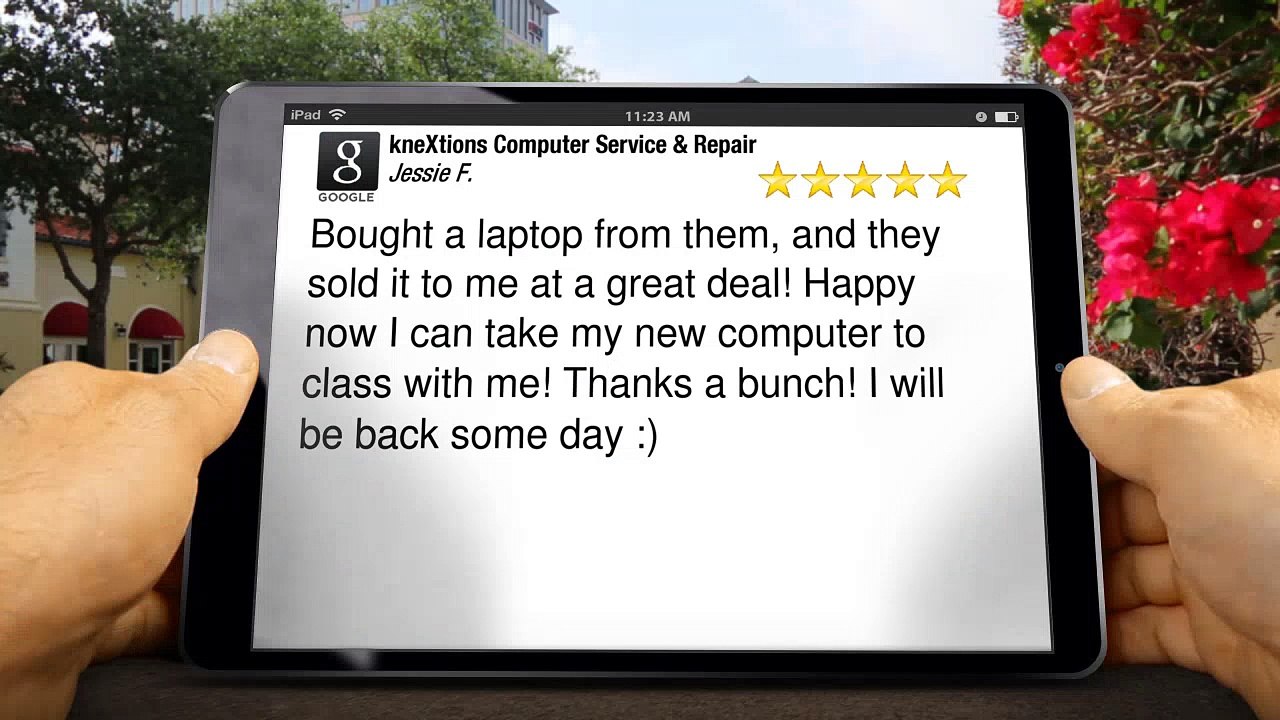 kneXtions Computer Service & Repair YpsilantiImpressiveFive Star Review by Jessie F.