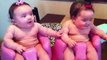 Funny Twin babies Laughing, Crying, and then Laughing again new one join