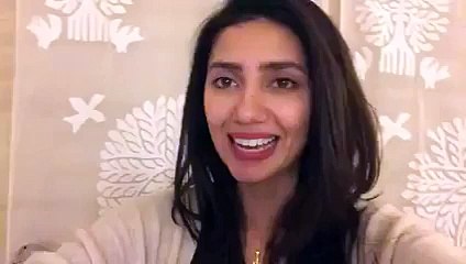 Mahira Khans Msg for FANS