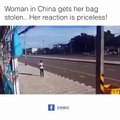 Woman in China Gets Her Bag Stolen