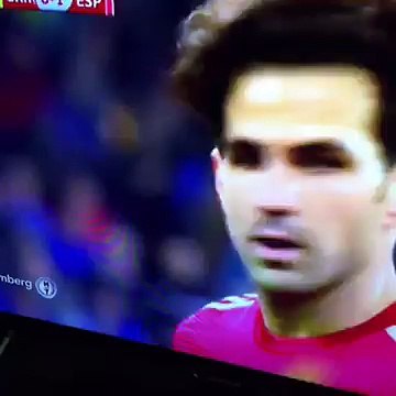Cesc Fabregas Misses Penalty Against Ukraine After Laser Is Pointed At His Face