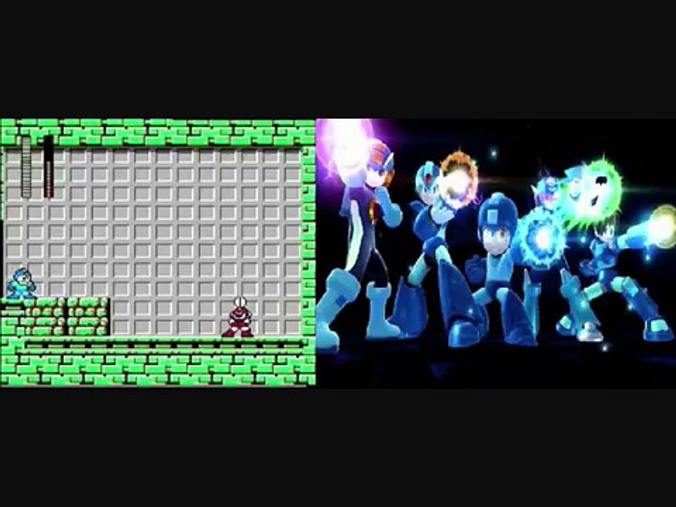 Super Smash Bros. Mashup music Cut Man(Mega Man)