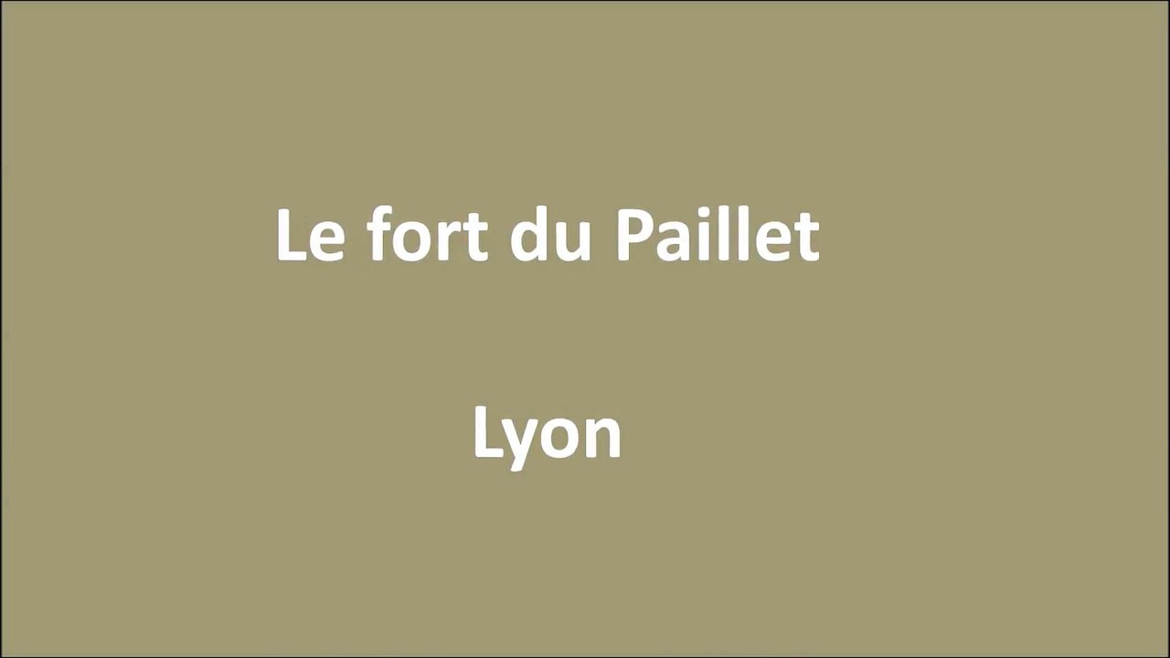 Le fort du Paillet à Dardilly