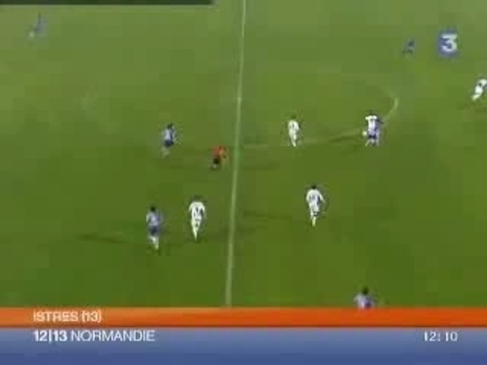 Istres 0-1 HAC but de LESAGE